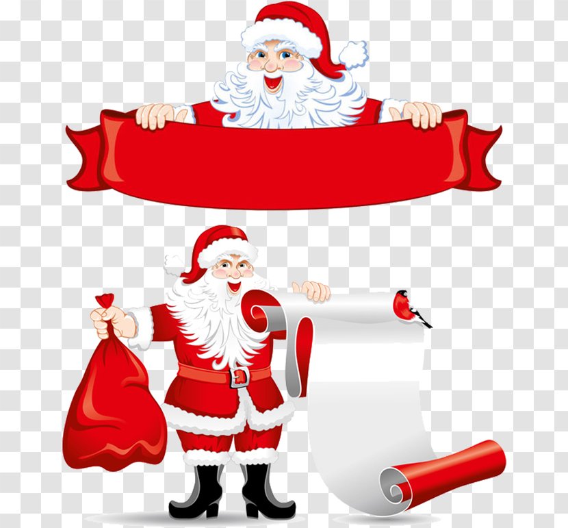 Santa Claus - Fictional Character - Royaltyfree Transparent PNG