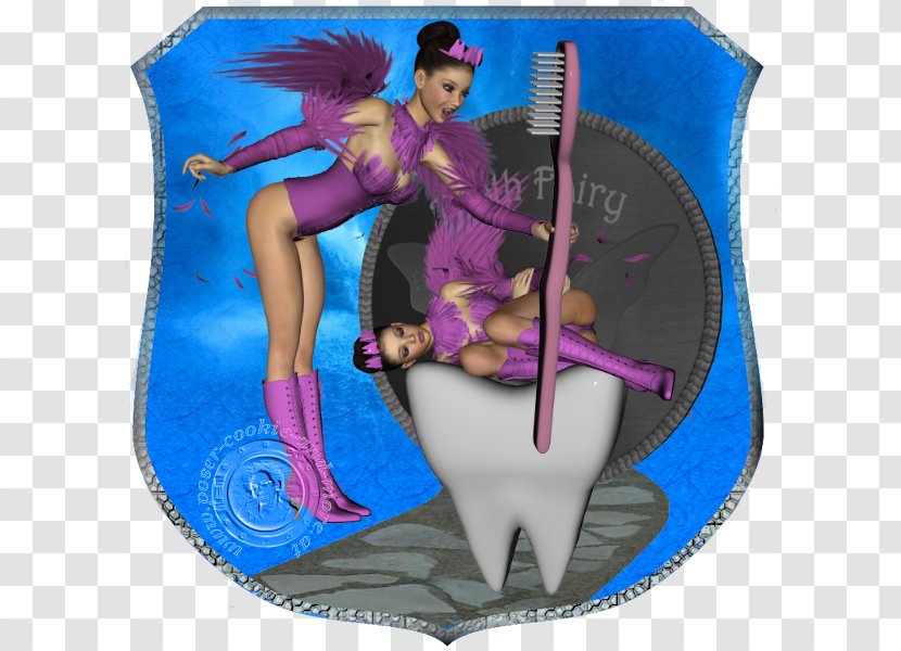 Purple Violet Legendary Creature Cartoon Character - Tooth Fairy Transparent PNG