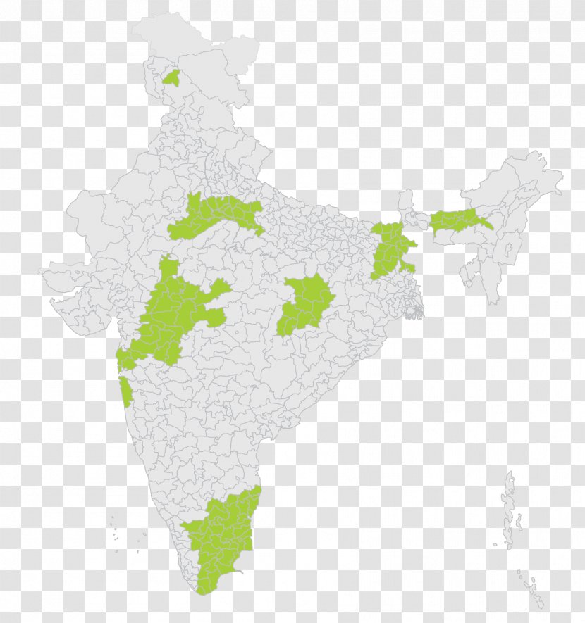 Map India Tree Tuberculosis - Uttar Pradesh Transparent PNG