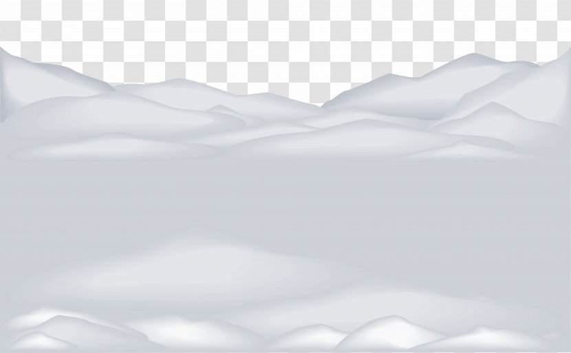 Black And White Product Textile - Pattern - Snow Cover Transparent Clip Art Transparent PNG