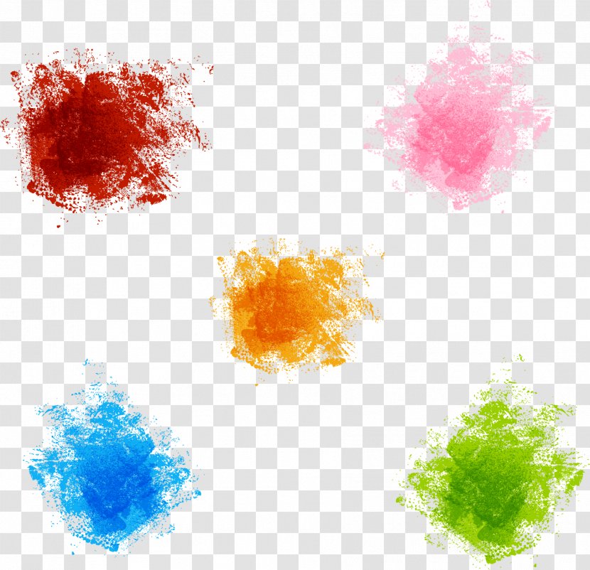 Inkstick Color Red Image - Watercolor Painting - Black Brushstroke Transparent PNG