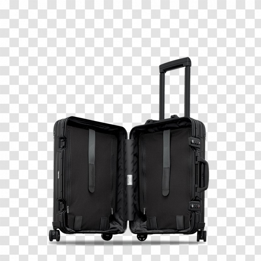 Rimowa Salsa Cabin Multiwheel Topas Stealth Suitcase - Aluminium Transparent PNG