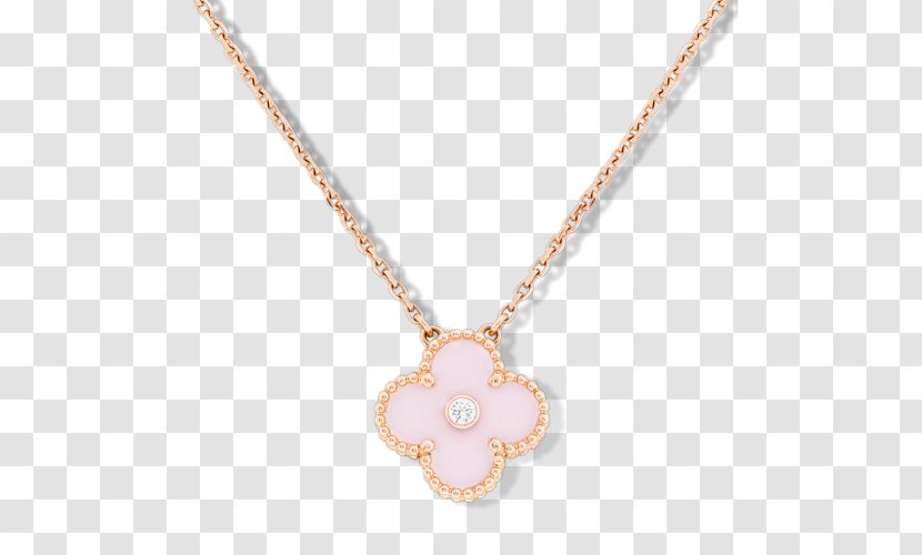 Necklace Jewellery Van Cleef & Arpels Diamond Gold - Fashion Accessory Transparent PNG