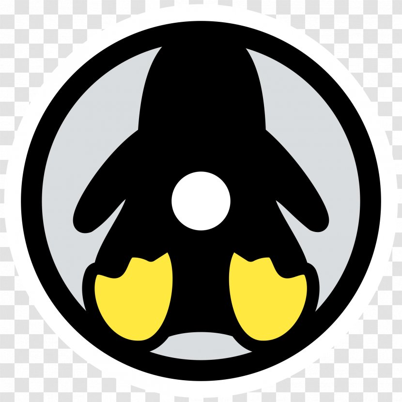 Line Art Clip - Yellow - Penguin Transparent PNG