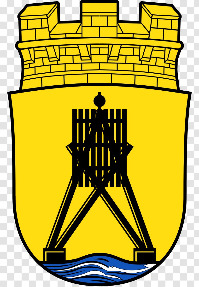 Kugelbake Hanover Region Coat Of Arms City Districts Germany - Cuxhaven Transparent PNG