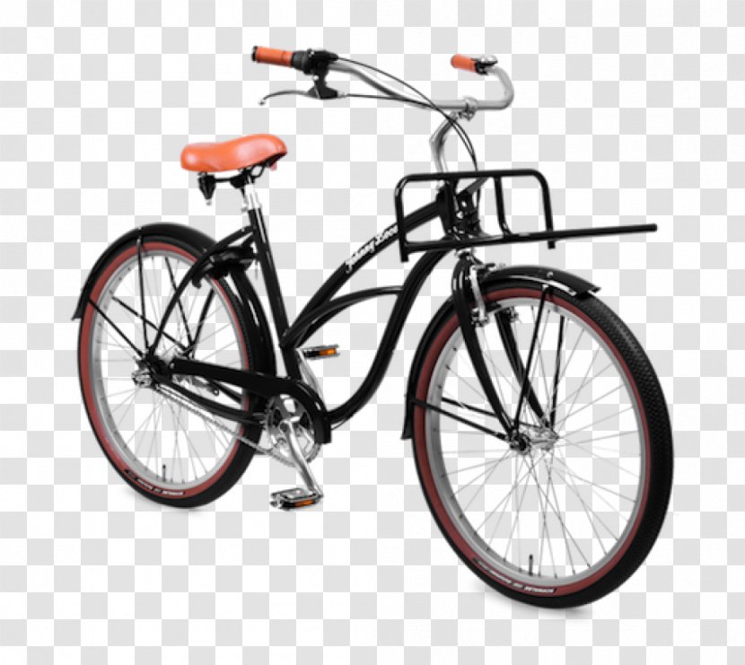 Cruiser Bicycle Motorcycle Three-speed - Accessory Transparent PNG