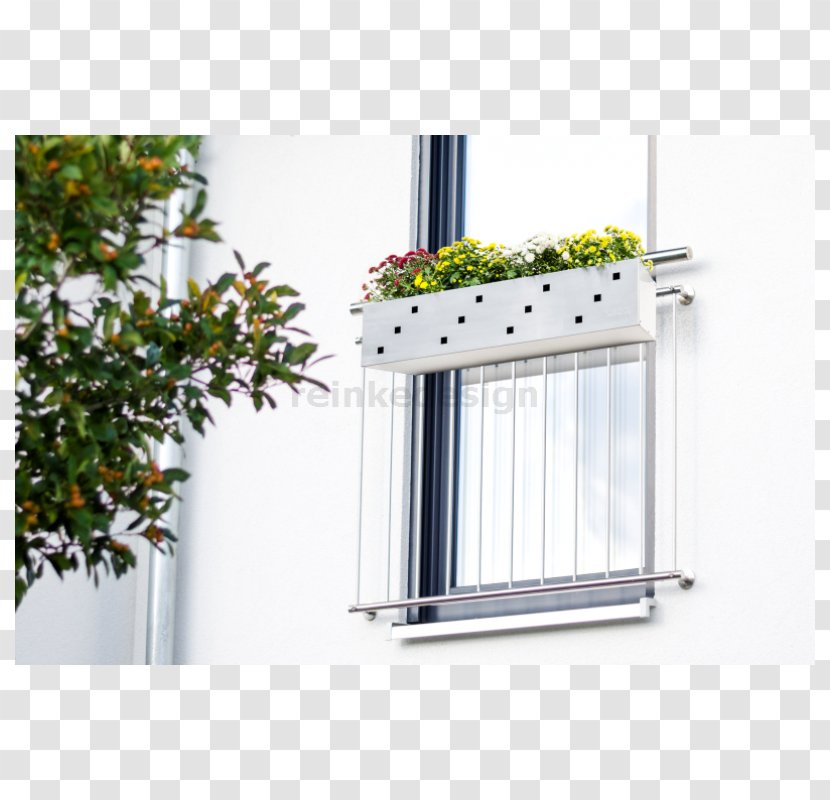 Flowerpot Terrace Balcony Pflanzkübel Steel Transparent PNG