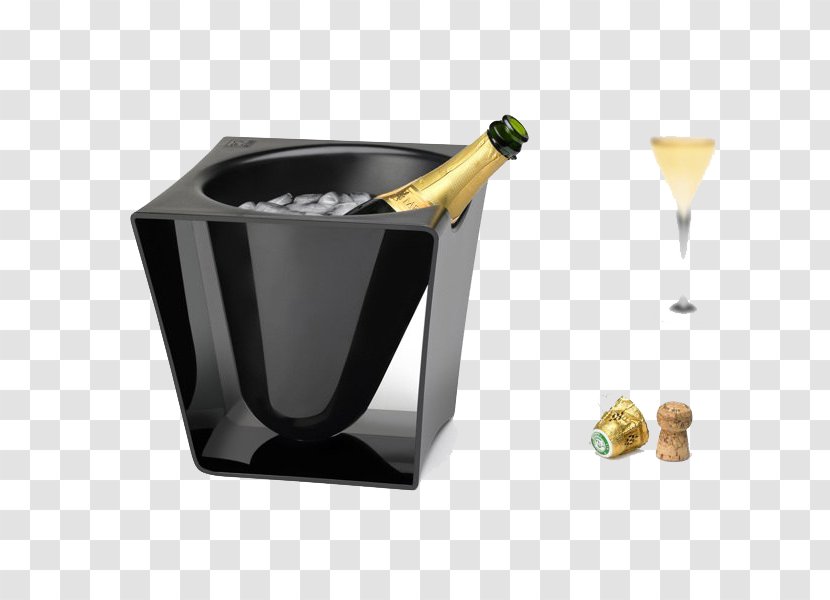 Wine Cooler Champagne Bucket Bollinger - Tableware - Frozen Transparent PNG