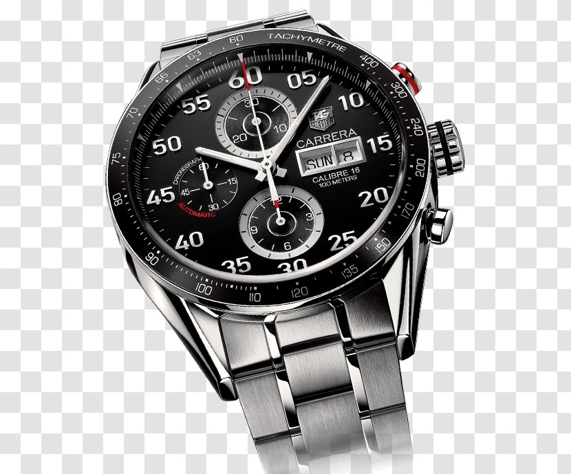 Watch TAG Heuer Carrera Calibre 16 Day-Date Breitling SA Chronograph - Jack Transparent PNG