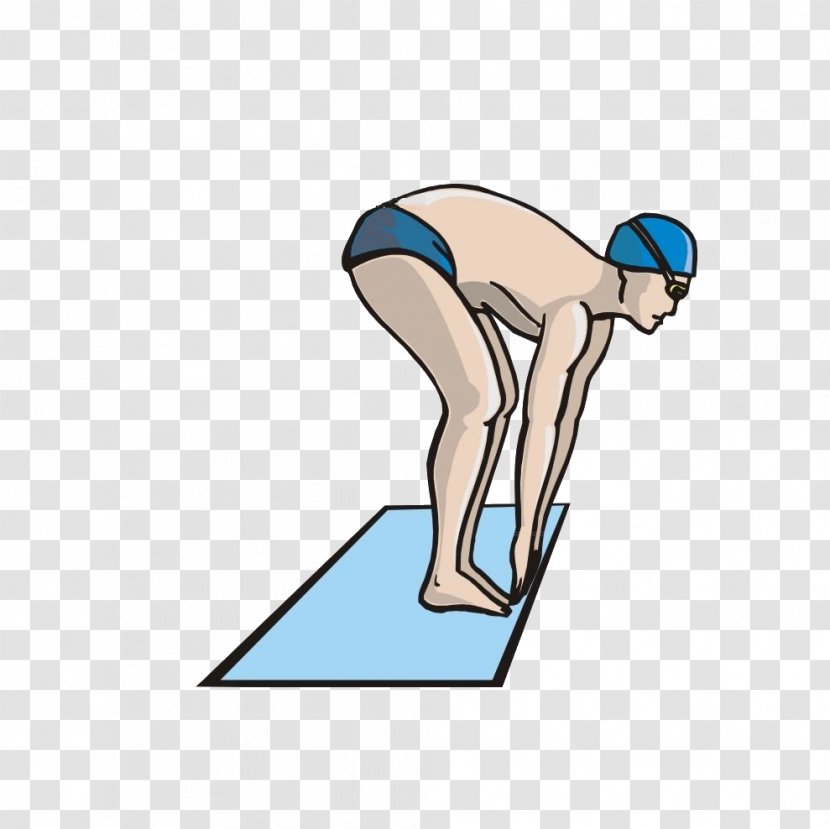 Diving Swimming Pool Olympic Games Clip Art - Flower Transparent PNG