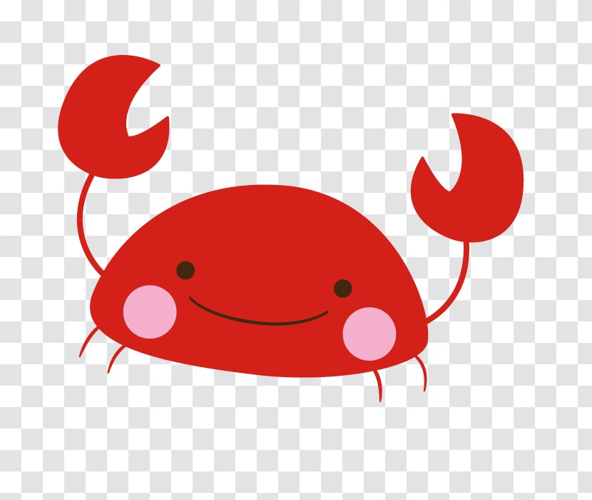 Poster Illustration - Fictional Character - Vector Painted Crab Transparent PNG