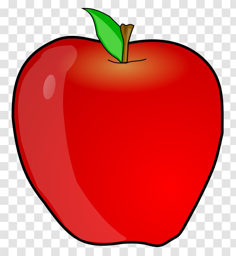 Apple Pencil Teacher Clip Art - Strawberry - Turnip Clipart Transparent PNG
