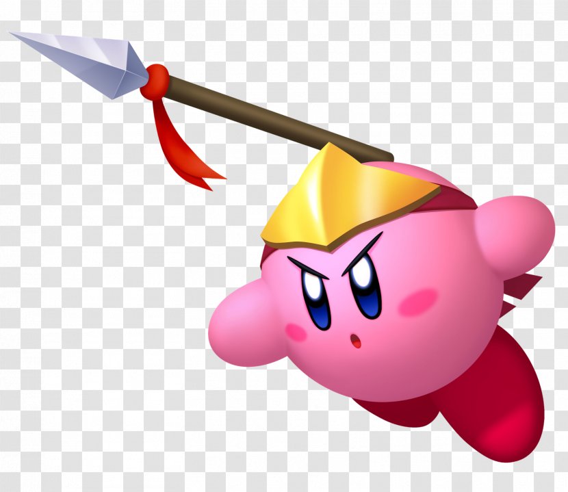 Kirby's Return To Dream Land Kirby: Triple Deluxe Kirby Star Allies Battle Royale 3 - Spear Transparent PNG