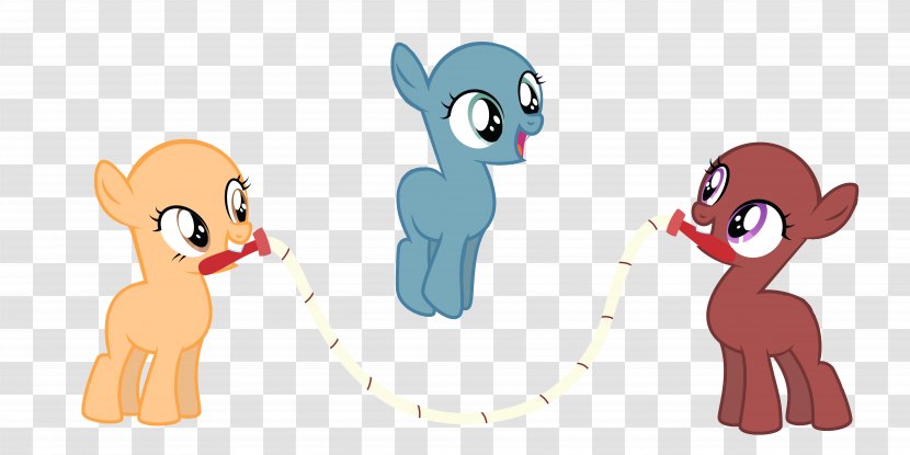 Pony Jump Ropes Jumping DeviantArt - Tree - Rope Transparent PNG