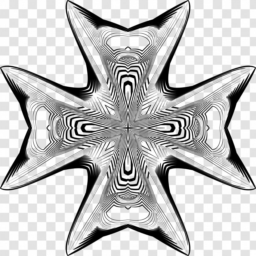 Symmetry Symbol Line Pattern - Sea Star Transparent PNG