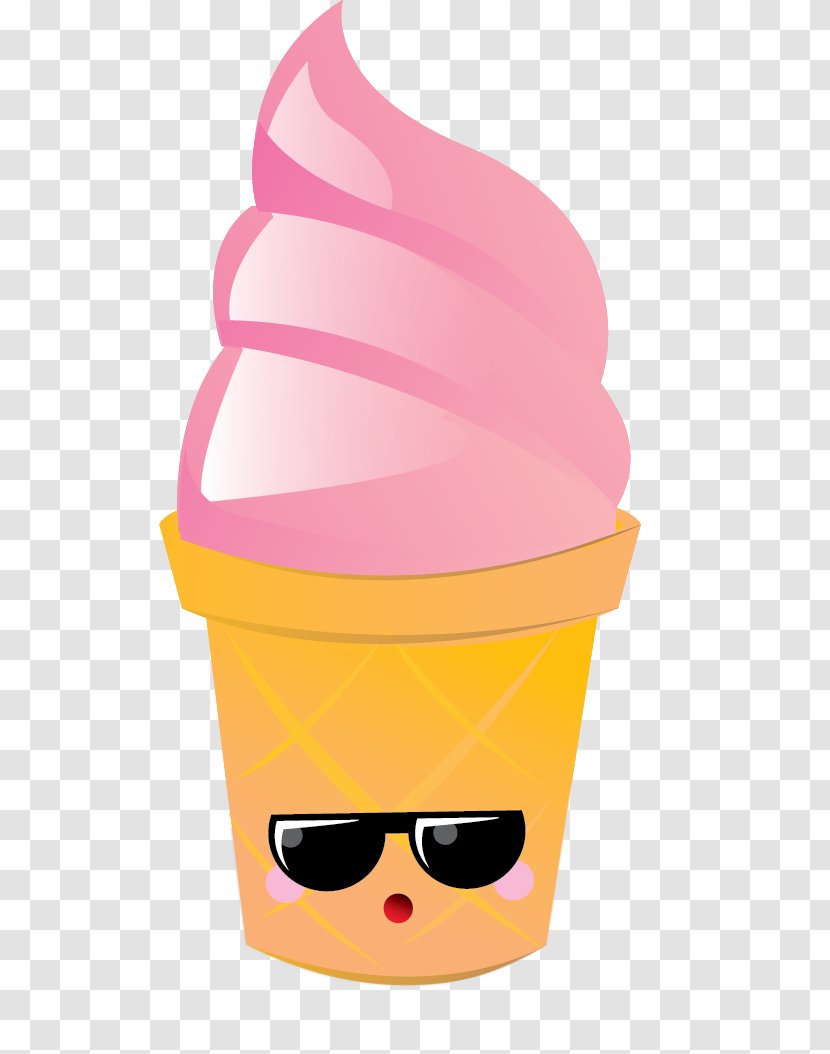 Ice Cream Cones Neapolitan Pop - Kavaii - Almond Transparent PNG