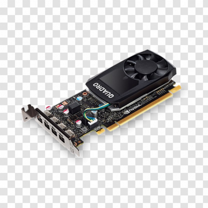 Graphics Cards & Video Adapters NVIDIA Quadro P600 Pascal GDDR5 SDRAM - Pci Express - Nvidia Transparent PNG