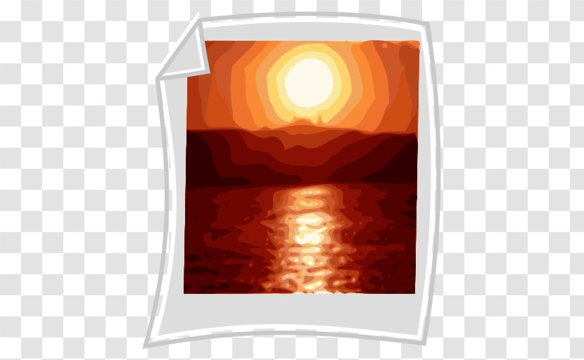 Upload - Document - Sunset Transparent PNG