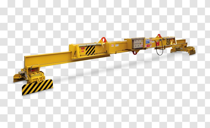 Overhead Crane Beam Hoist Concrete Slab - Railroad Tie Transparent PNG