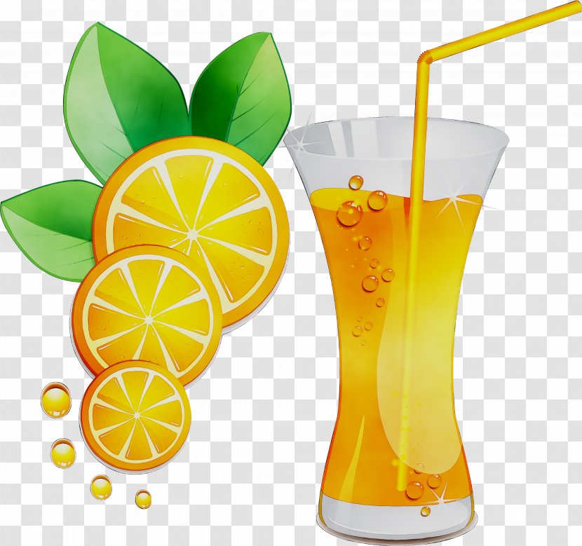 Orange Juice Fizzy Drinks Drink Soft Transparent PNG