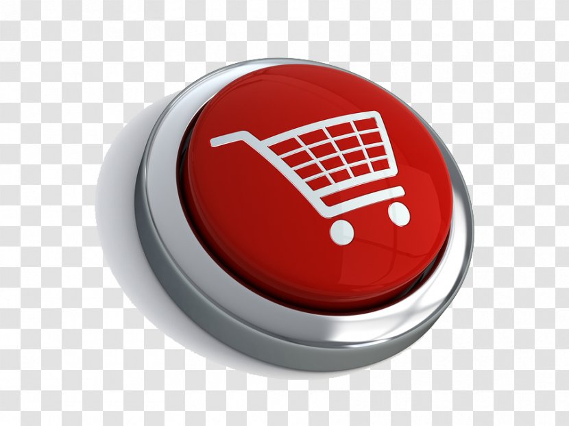 Push-button Shopping - Cart - Button Transparent PNG