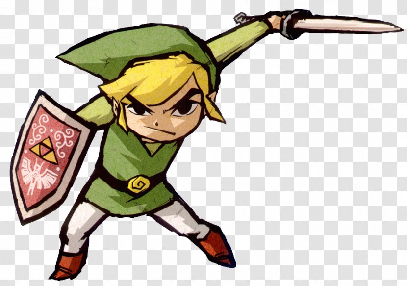 The Legend Of Zelda: Wind Waker Ocarina Time Link Minish Cap - Zelda - Triforce Transparent PNG