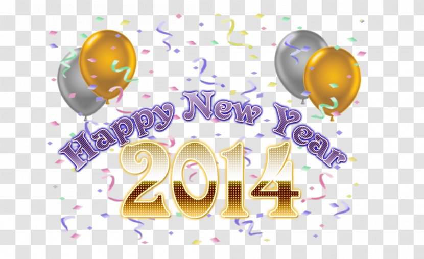 Graphic Design Logo Clip Art - Brand - Happy New Year Wordart Transparent PNG