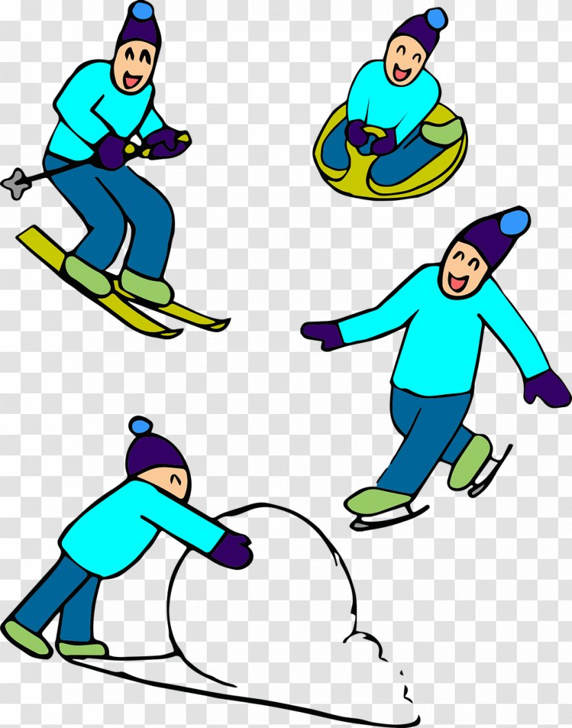 Ice Skating Winter Sport Skiing Clip Art - Shoe Transparent PNG