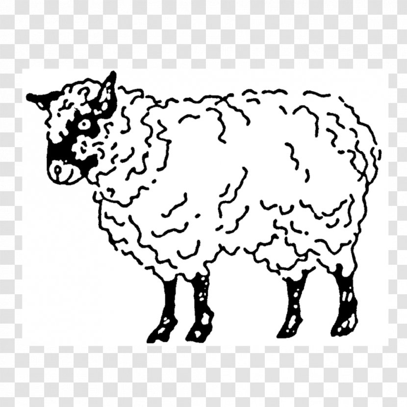 Sheep Cattle Ox Pack Animal Clip Art - Greeting Cards Transparent PNG