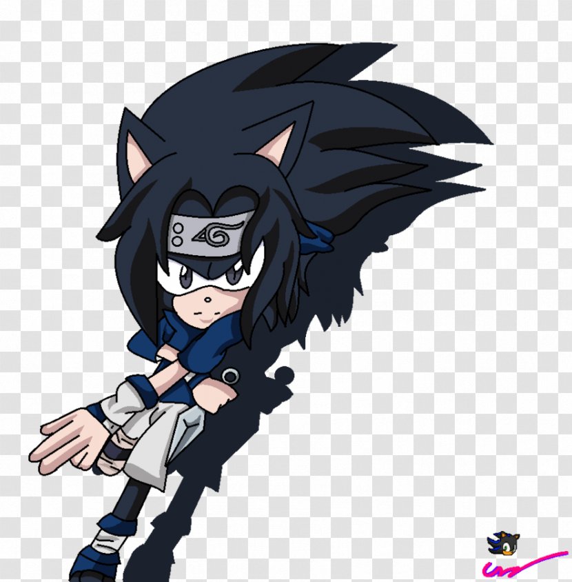 Sasuke Uchiha Shadow The Hedgehog Sonic Extreme Super - Frame Transparent PNG