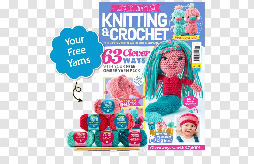 Knitting Ravelry Sewing Crochet Yarn Weight - Party Supply - New Pattern Transparent PNG