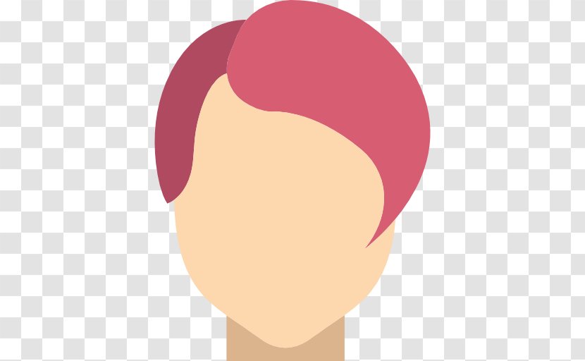 Cheek Hair Loss Iron Deficiency Disease Forehead - Head - Hairstyle Icon Transparent PNG