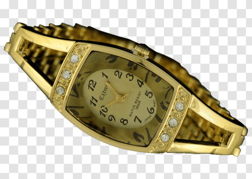 Watch Strap Gold - Jewellery Transparent PNG