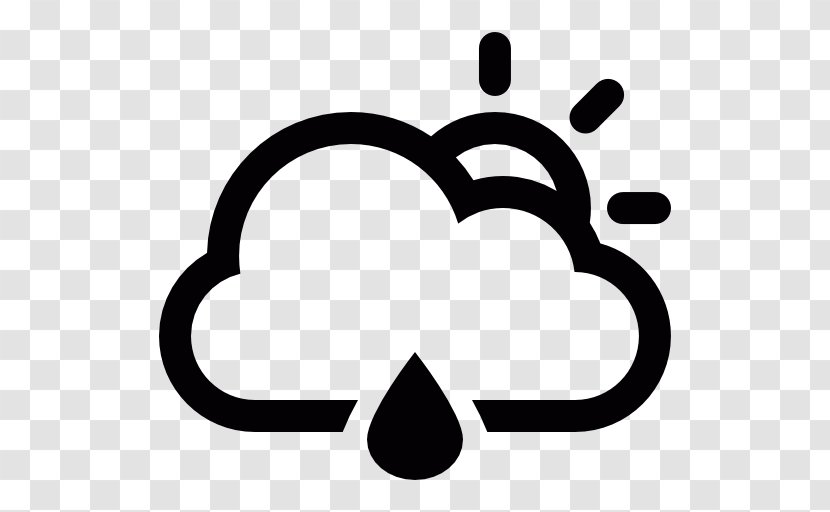 Weather Clip Art - Black And White - Cumulus Clouds Transparent PNG