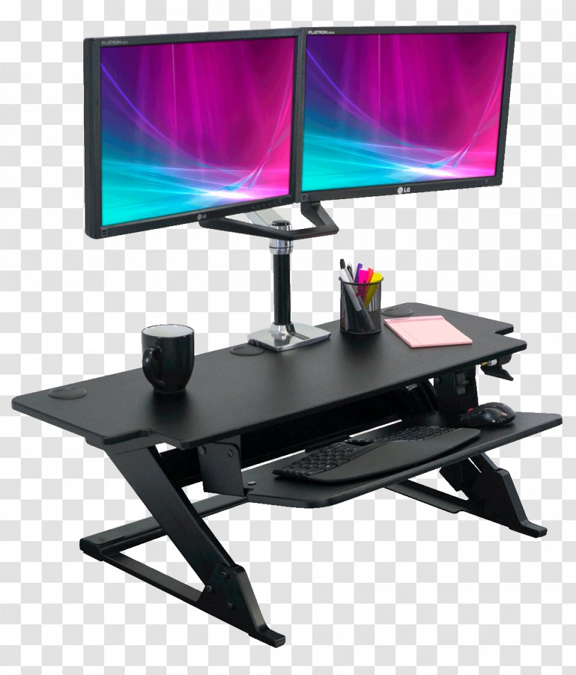 Standing Desk Sit-stand Table Transparent PNG