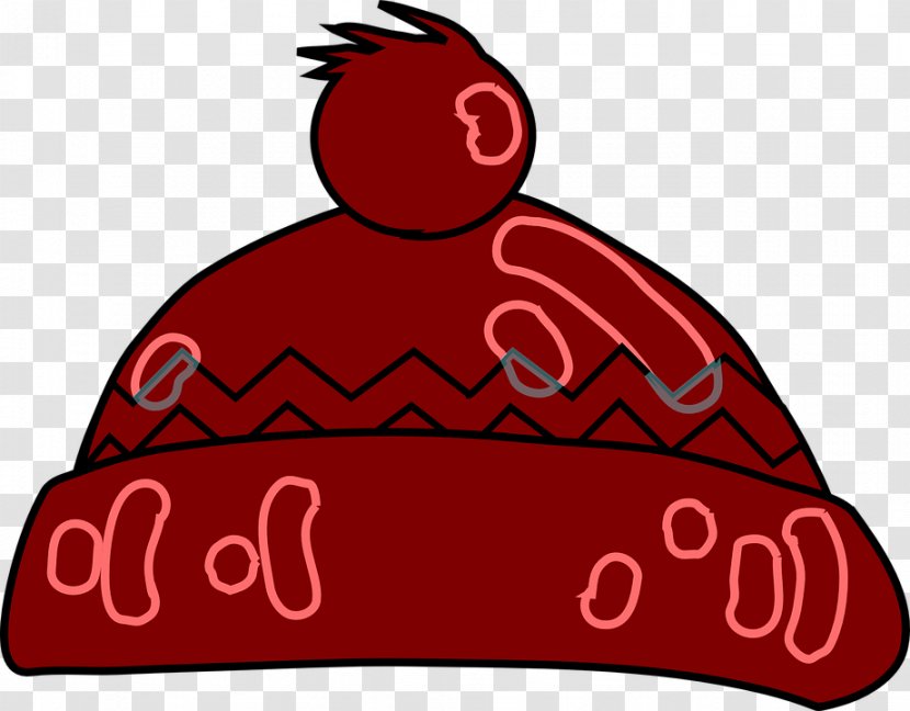 Winter Cartoon - Hat - Headgear Red Transparent PNG