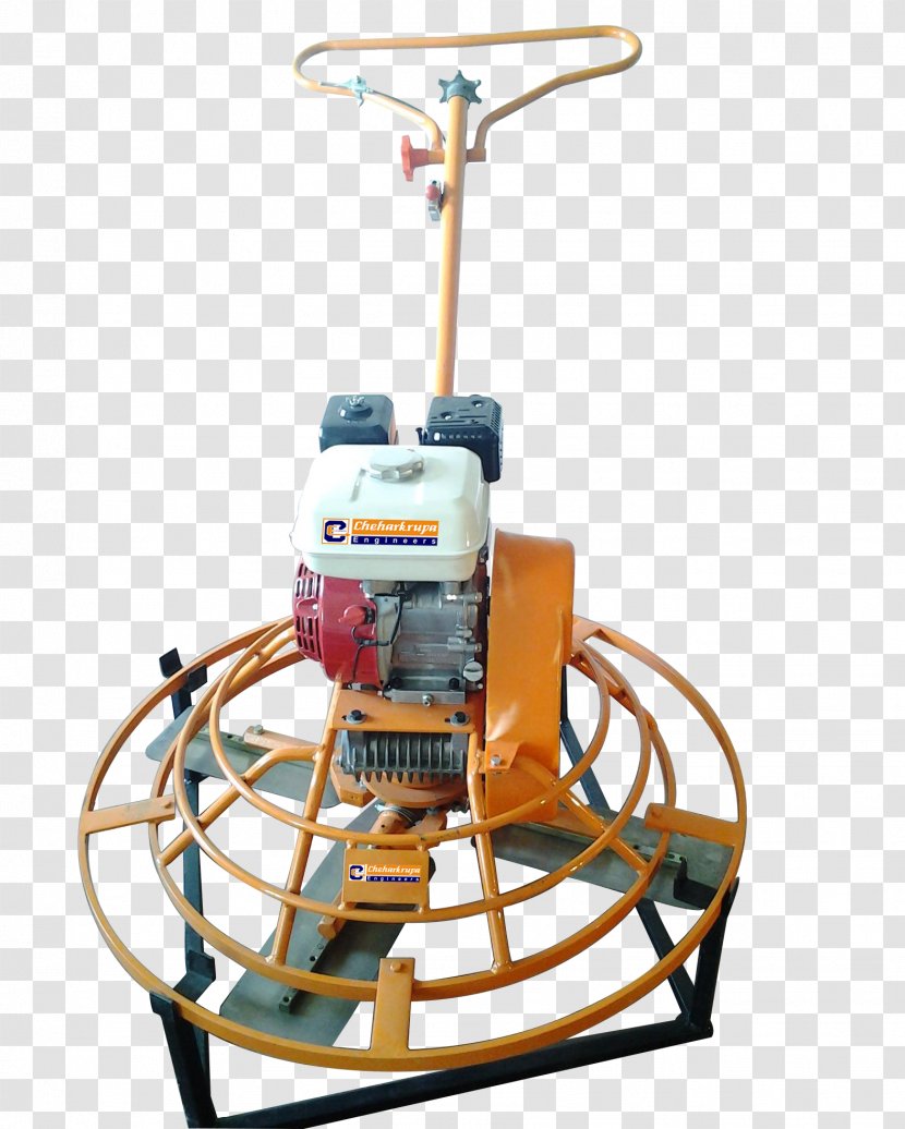 Machine Power Trowel Concrete Flooring - Hoisting Transparent PNG