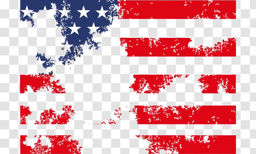 Flag Of The United States National Human Migration - Immigration - Abstract American Pattern Transparent PNG