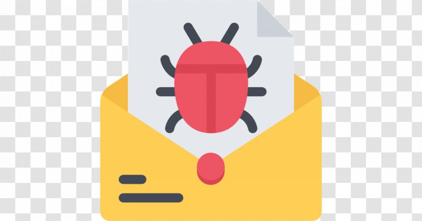 Email Computer Security Spam Malware - Yellow Transparent PNG