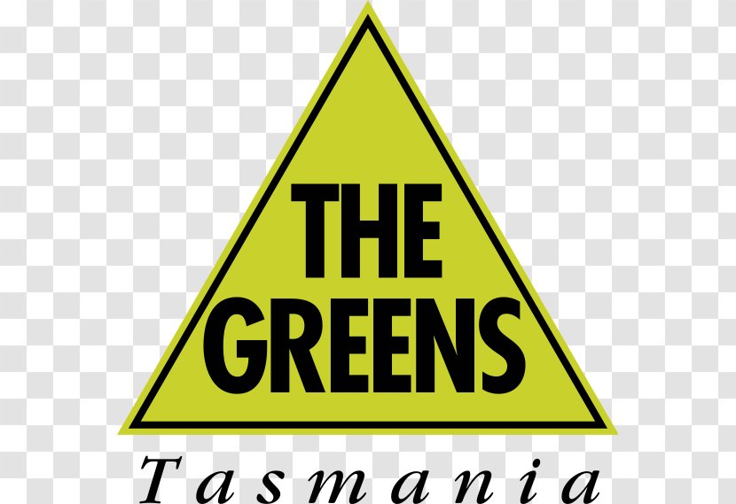 Tasmanian Greens Australian Logo Traffic Sign - Political Party Transparent PNG