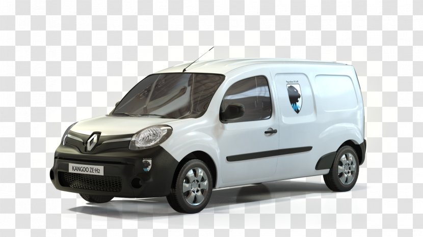 Electric Vehicle Renault Z.E. Kangoo Car Van - Model - ELECTRIC CAR Transparent PNG