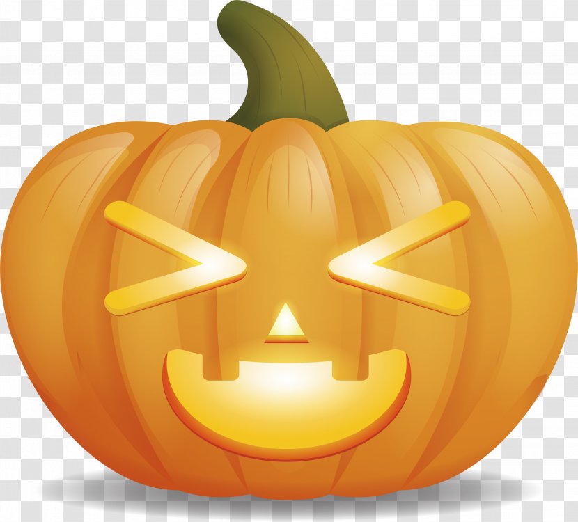 Jack-o'-lantern Eye Calabaza Pumpkin - Squash With Eyes Transparent PNG