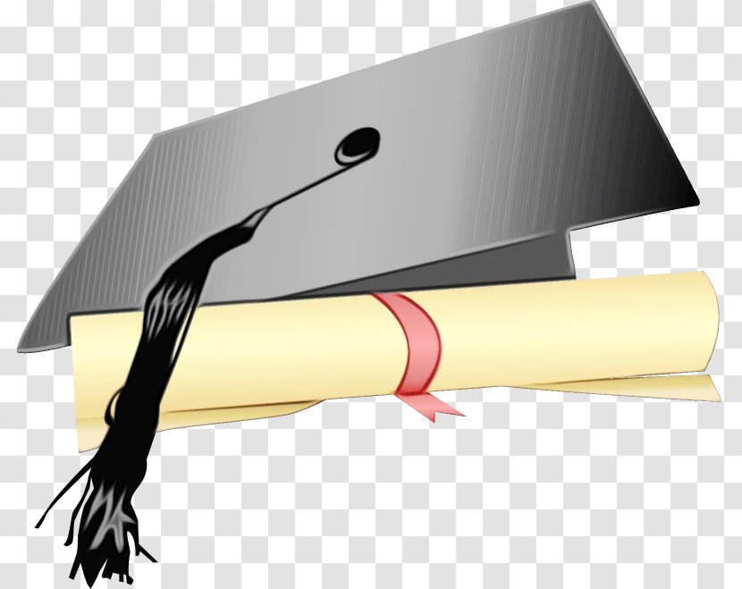 Diploma Graduation Ceremony Square Academic Cap Clip Art - Scroll Transparent PNG