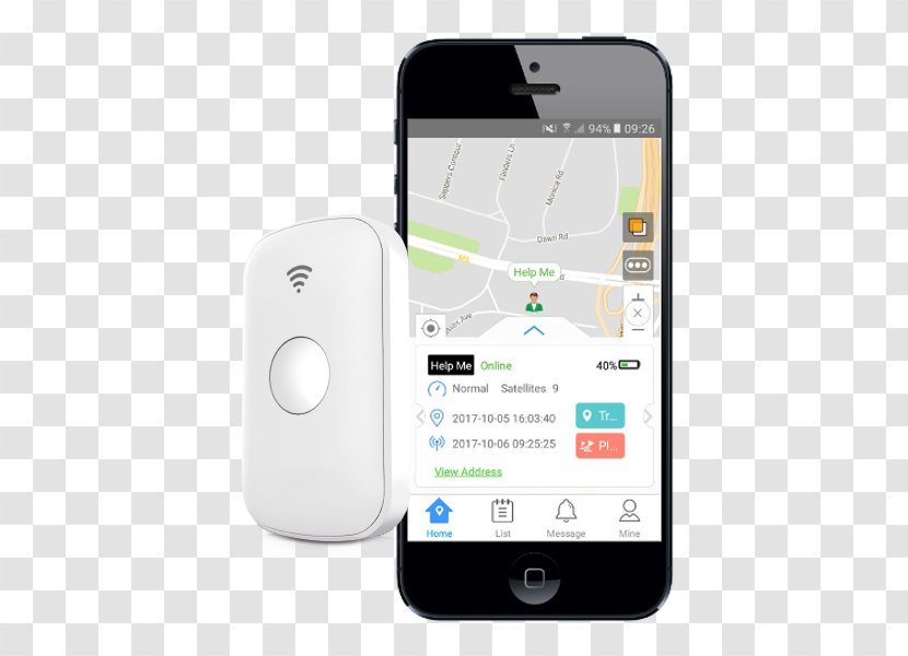 Smartphone Mobile Phones SPOT Satellite Messenger GPS Tracking Unit - Hardware Transparent PNG