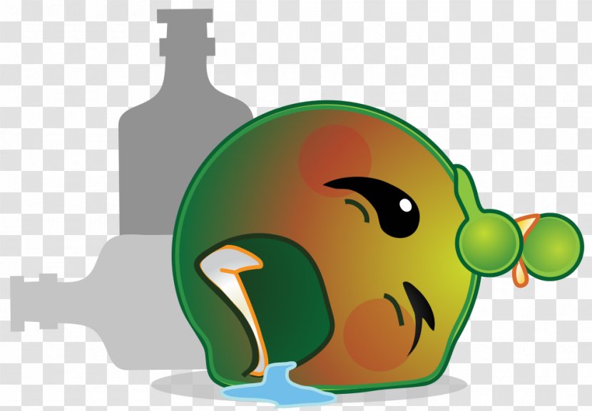 Smiley Emoticon Alcoholic Drink Clip Art - Cartoon - Worried Transparent PNG