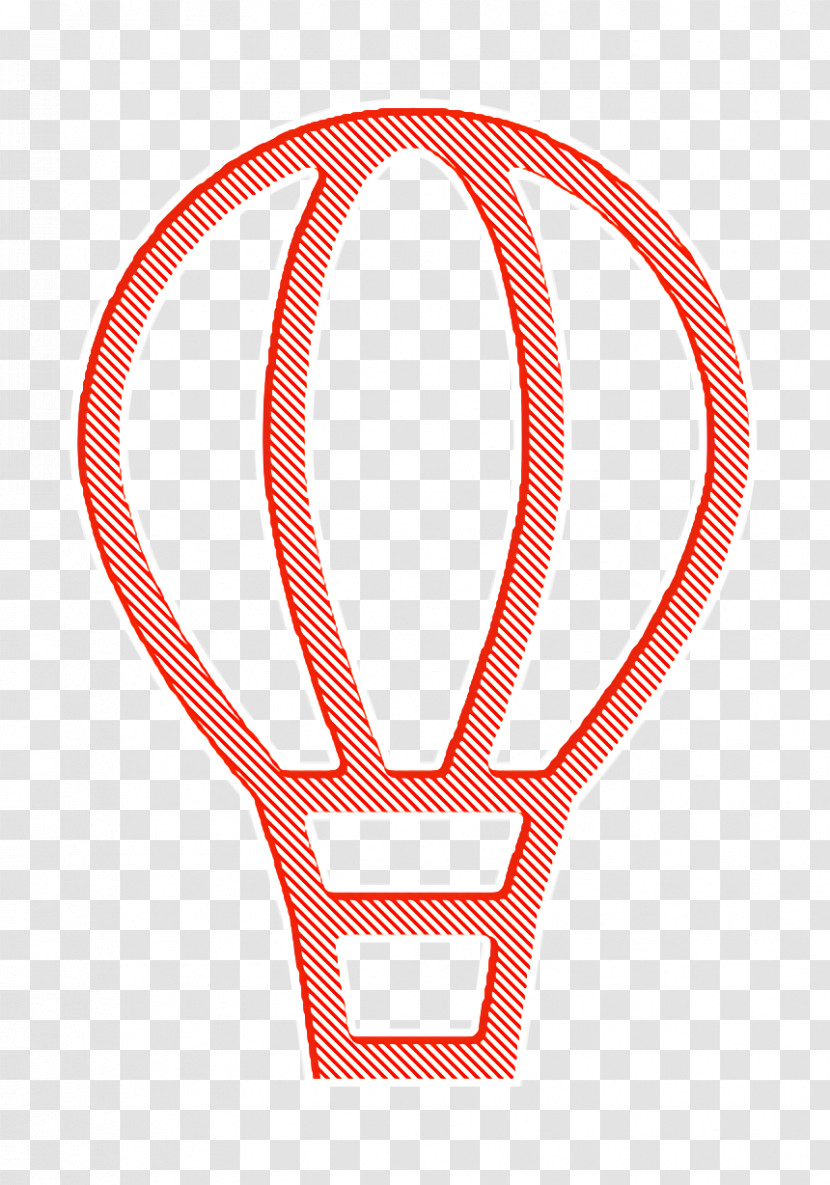 Vehicles And Transports Icon Trip Icon Hot Air Balloon Icon Transparent PNG