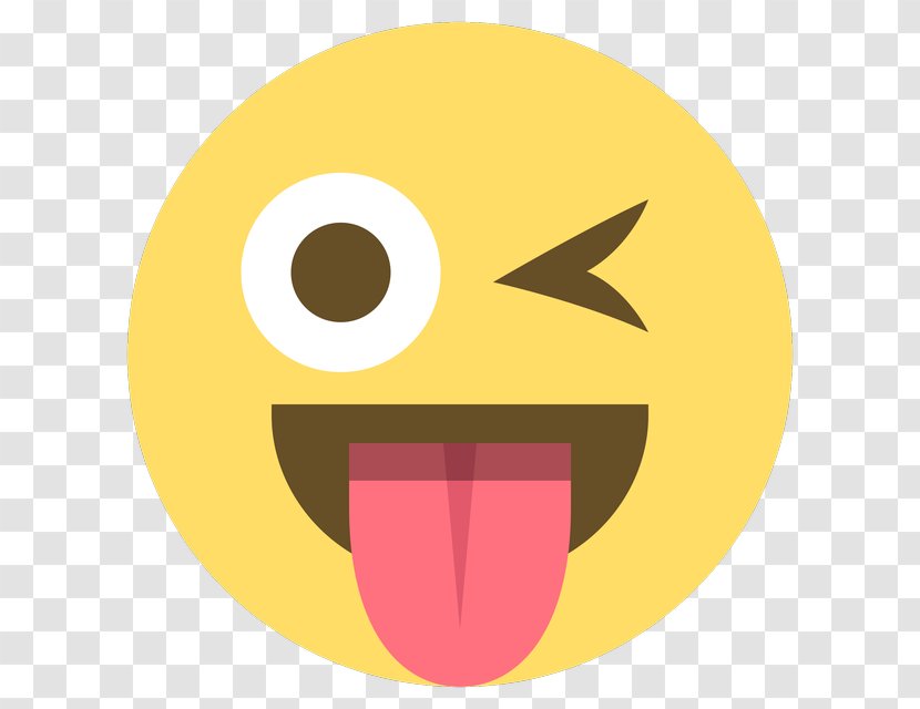 Emoji Emoticon Wink Snake VS Bricks Transparent PNG