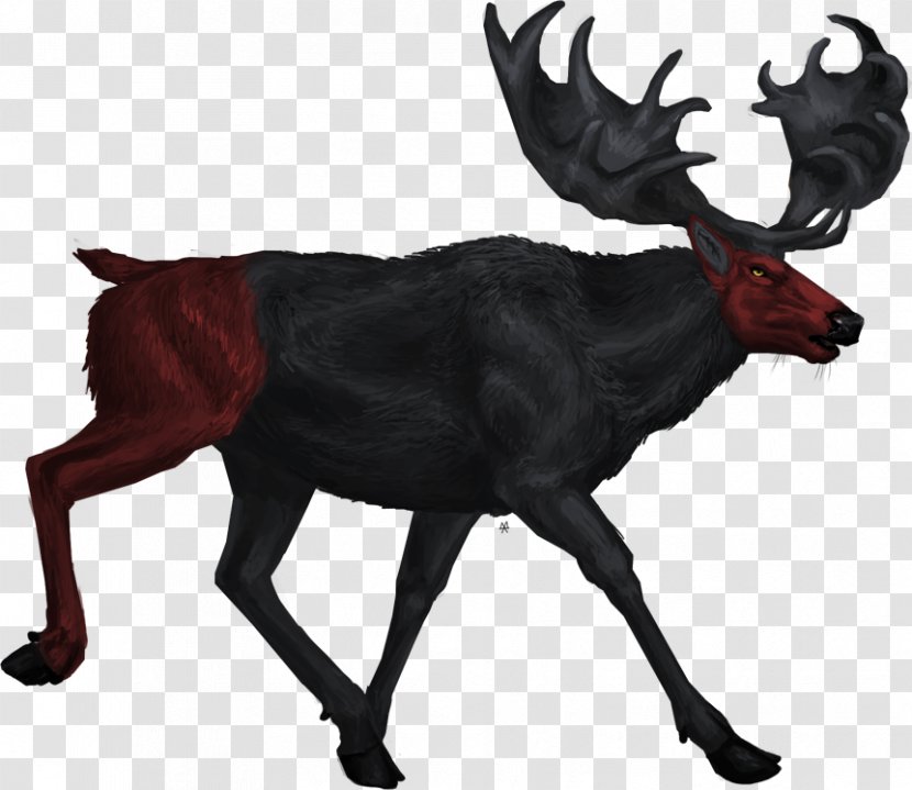 Reindeer Antler Wildlife - Deer Transparent PNG