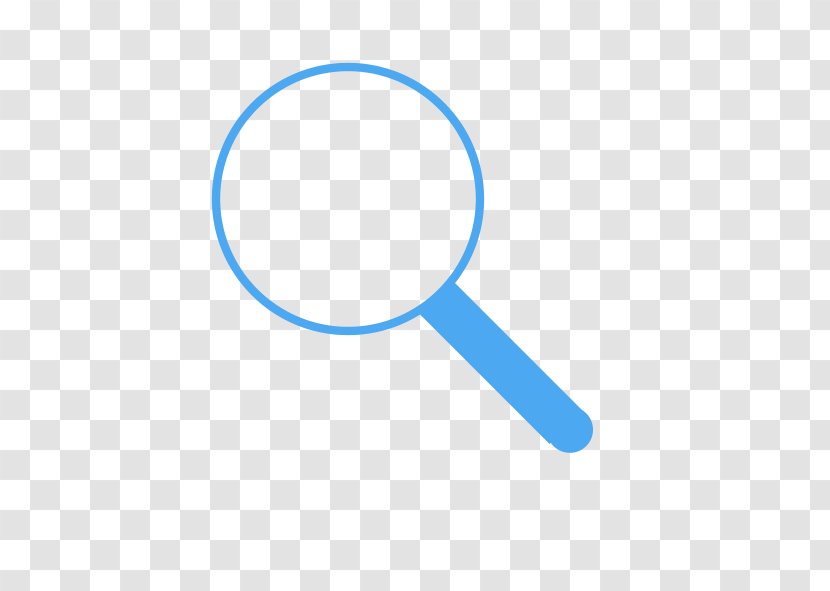 Magnifying Glass Line Angle Product Design - Microsoft Azure Transparent PNG
