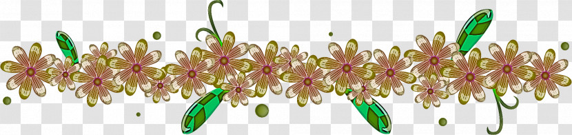 Flower Border Flower Background Flower Line Transparent PNG